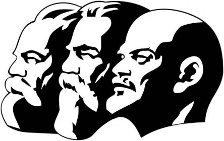 Vektorový obrázek, ilustrační klipart Marx Engels Lenin v rozlišení 1600x1003 pixelů zdarma ke stažení, Osobnosti vektor do vašich dokumentů