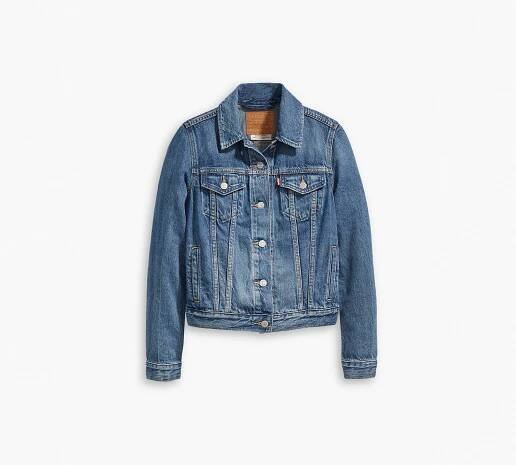 LEVI'S® ORIGINAL TRUCKER JACKET - Dámská džínová bunda - Superjeans.cz