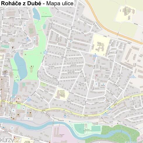 Roháče z Dubé - mapy | Kurzy.cz