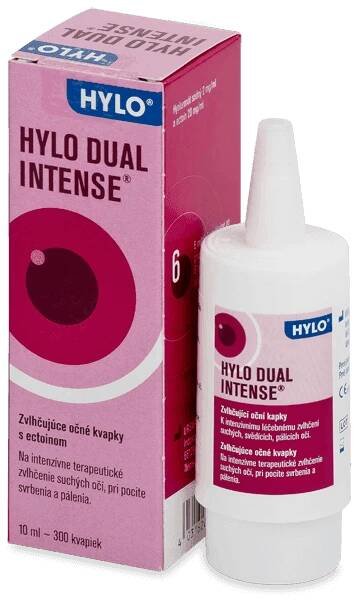 Očné kvapky HYLO DUAL INTENSE 10 ml