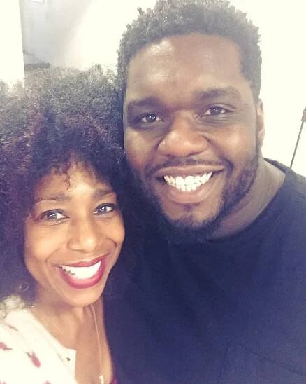 Rehearsal time with my good friend Dawnn Lewis
