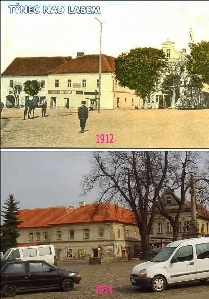 RETRO: Jak vypadal Týnec nad Labem před sto lety?