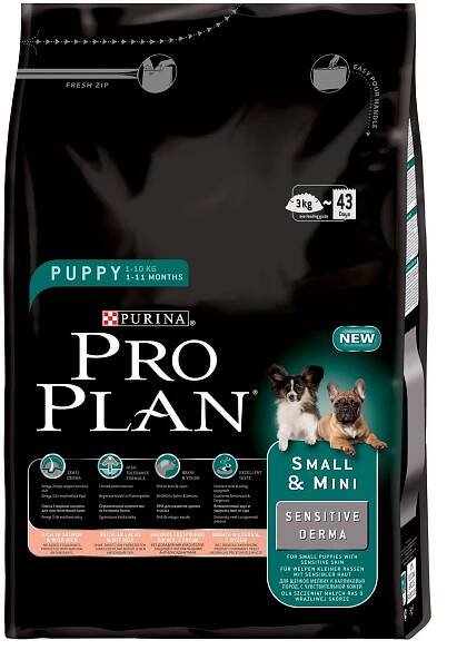 Purina Pro Plan dog Puppy Small/Mini Sensitive Derma