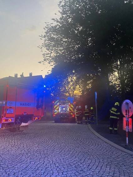 V Liberci hořelo v areálu bývalých skokanských můstků