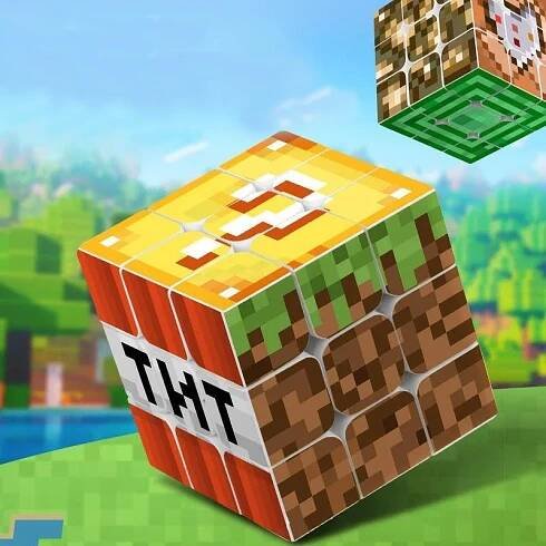 Rubikova kostka Minecraft 3x3