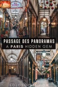 9th arrondissement Paris/ Passage des Panoramas: The Oldest Covered Passage in Paris