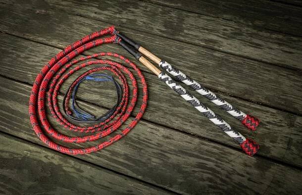 Nylon Stockwhips — Nick's Whip Shop