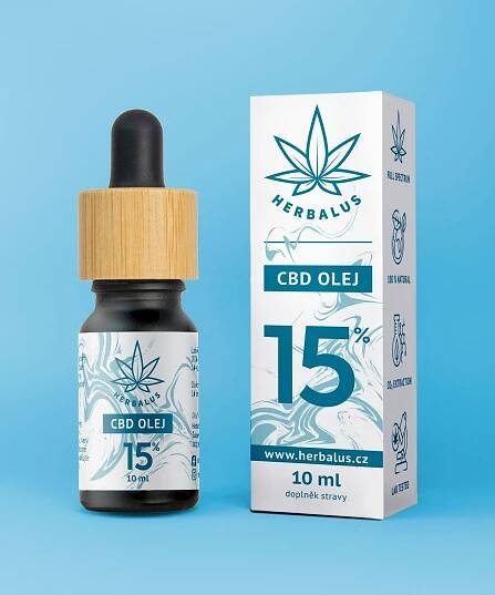 CBD olej 15% - Divoké konopí.cz