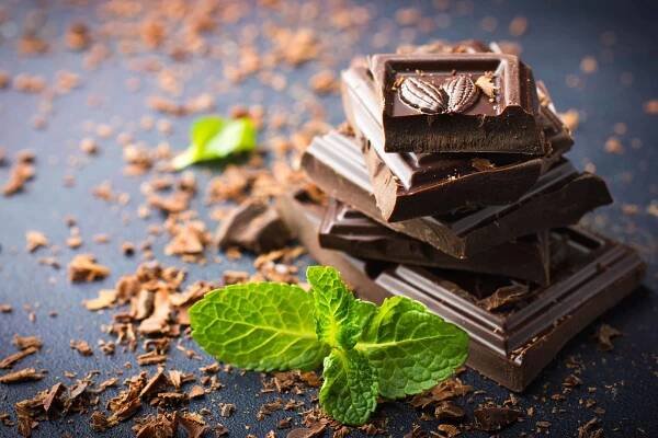 Dark chocolate stock fotografie, royalty free obrázky