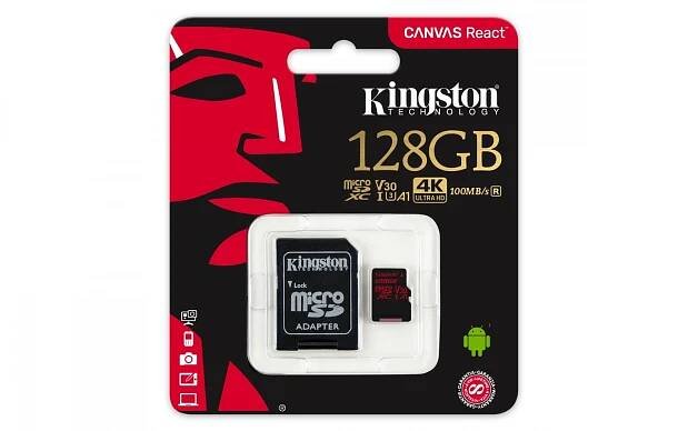 MicroSDXC 64GB UHS-I V3 80MB/s KINGSTON
