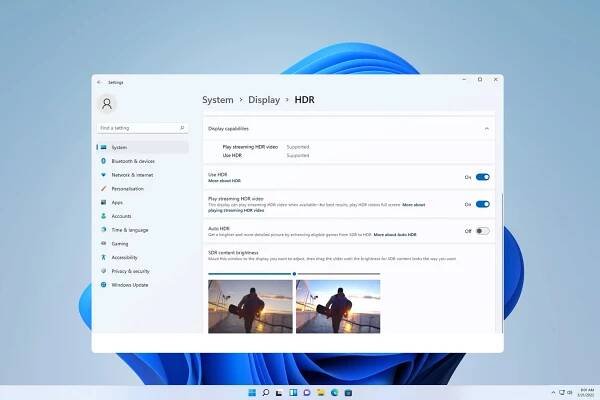 autohdr windows 11