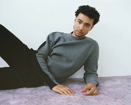 archie madekwe wearing ferragamo by richard dowker for i-D magazine 2025