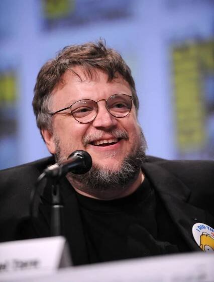 Guillermo del Toro at an event for Agresivní virus (2014)