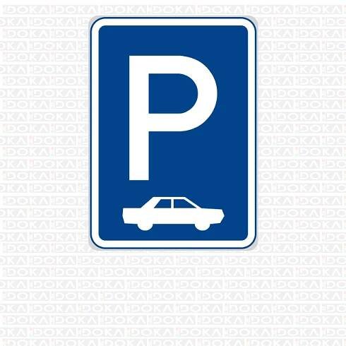 IP 11b - Parkoviště (kolmé nebo šikmé stání)