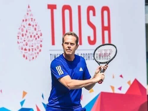 Stefan Edberg's tennis clinic by TOISA