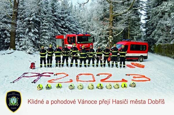Budeme tady pro město i pro lidi i v roce 2023, vzkazují hasiči ze Sboru dobrovolných hasičů města Dobříše