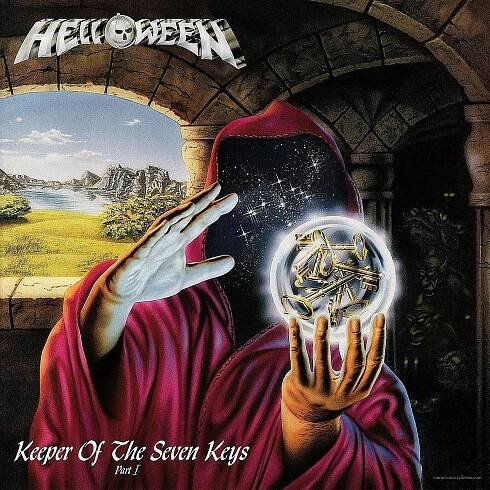 German heavy metal band Helloween's album cover