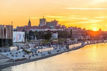 Varšava dostala novú najkrajšiu časť a úplne sa tým zmenila