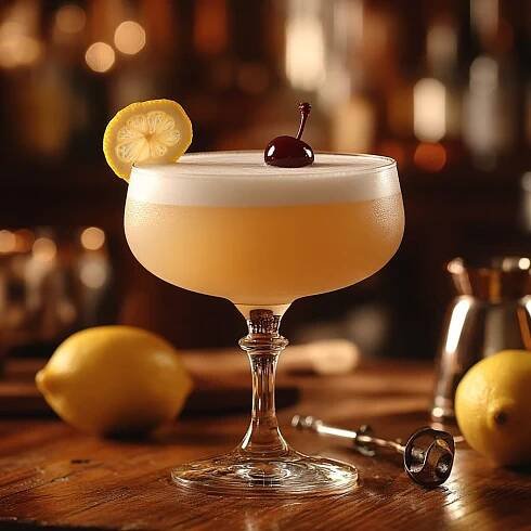 Recept na Whiskey Sour