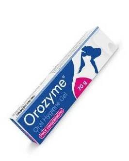 Ecuphar Pharmaceuticals N. V. Orozyme zubní gel enzymatický pro psy a kočky 70g