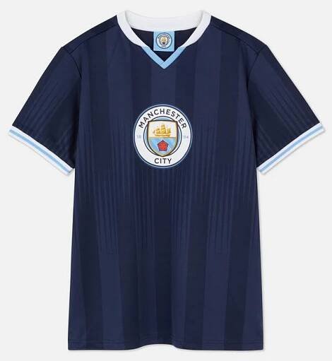 7-15yrs | Manchester City FC Notched T-Shirt