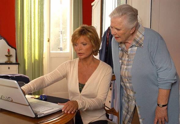 Zwei am großen See - Feindliche Übernahme - Z filmu - Uschi Glas, Ruth Drexel