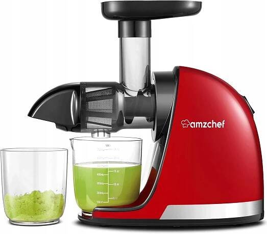 AMZCHEF ODŠŤAVŇOVAČ POMALÝ ODŠŤAVŇOVAČ ČERVENÝ
