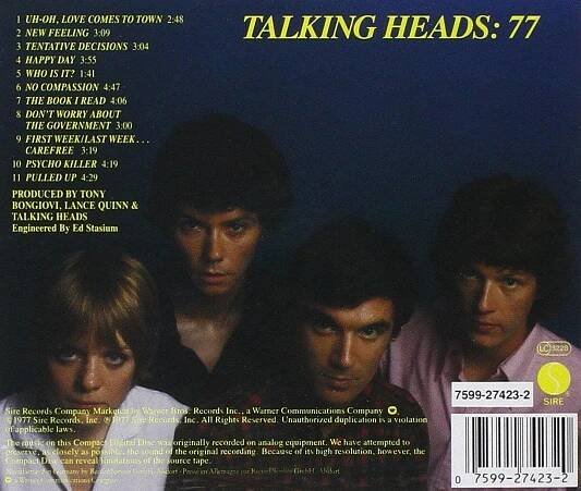 Talking Heads: 77 - CD
