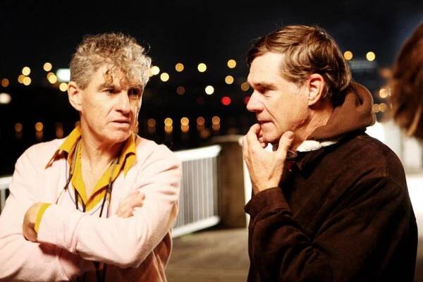 PARANOID PARK, cinematographer Christopher Doyle, director Gus Van Sant, on set, 2007. ©IFC Films