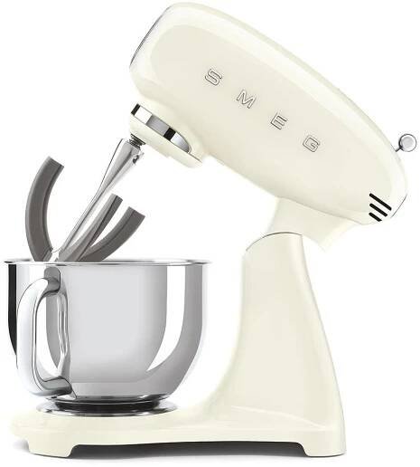 SMEG 50's Retro Style 4,8 l krémový, s nerezovou miskou