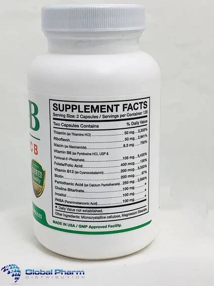 ISO-B (Encapsulated B-Complex) (100 Caps) | Global Pharm Distribution, LLC