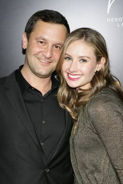 Dan Fogelman, Caitlin Thompson at the after-party for LAST VEGAS Premiere After-Party at HAZE, Aria Resort and Casino at City Center, Las Vegas, NV October 18, 2013. Photo By: James Atoa/Everett Collection