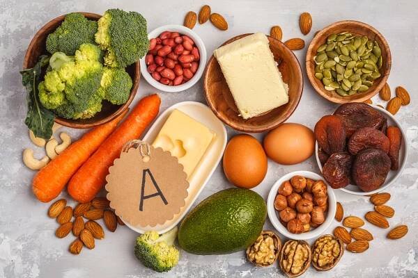 Vitamin A a zdraví: Účinky, rizika, zdroje