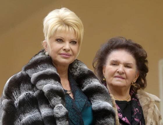 Ivana Trump s maminkou Marií Zelníčkovou