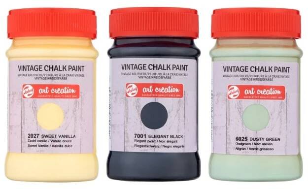 Křídová barva Vintage 100ml - varianty Dusty Grey