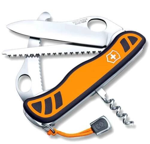 Lovecký nůž Victorinox Hunter XT grip (švýcarský kapesní nůž pro myslivce 0.8341.MC9 - rukojeť 11,1 cm)