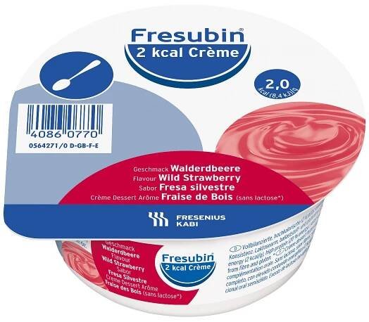 Fresubin 2 kcal Créme Lesní jahoda 4x125 g