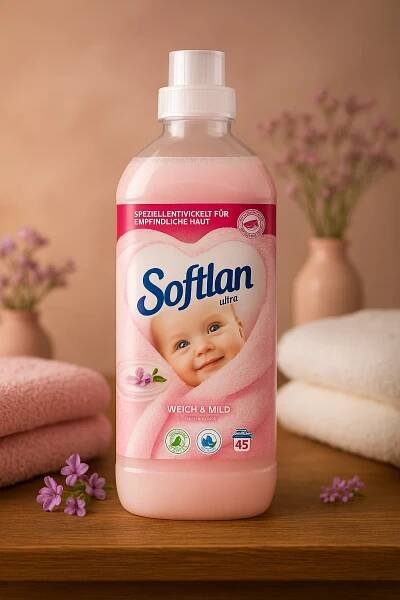 Softlan Weich & Mild Sensitiv aviváž 1l - dovoz Německo