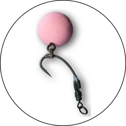 Garda háčky - RONNIE RIG se zavrtávákem č.6 - Handy baits - Kvalita na prvním místě