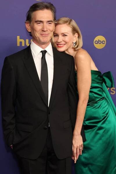 Billy Crudup and Naomi Watts attend the 76th Primetime Emmy Awards at Peacock Theater on 