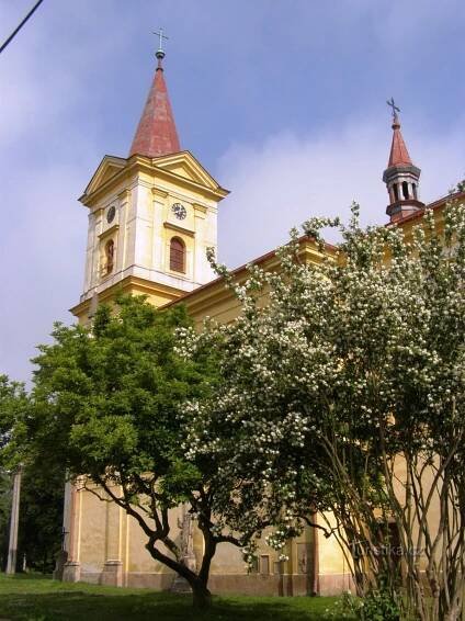 Heřmanice - rodiště Albrechta... - Kostel