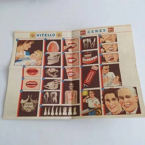 VITELLO - CERES - PŘÍRODNÍ TUK - REKLAMNÍ LETÁK 28 x 21 cm (Y24) - Starožitnosti a umění