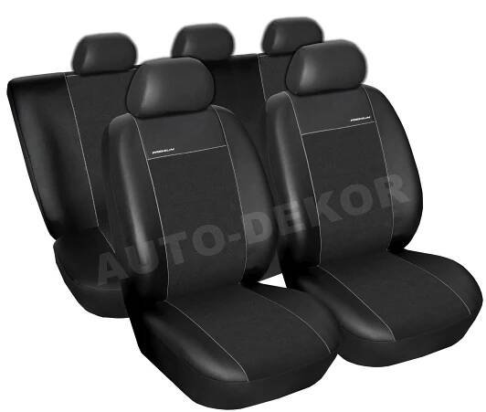 Auto poťahy PREMIUM A čierne komplet