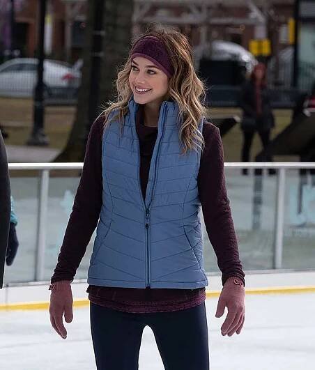 Courtney Christmas on Ice Abigail Klein Vest
