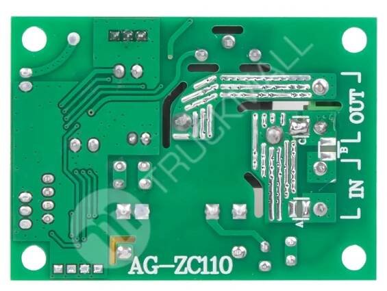 Dálkově ovládaný spínač 230 V / 1 x 30A / bezbateriové tlačítko | truckmall.cz