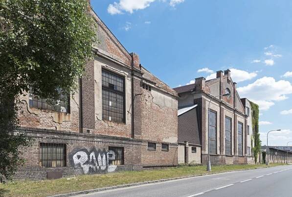 Akciová společnost, dříve Škodovy závody, továrna v Hradci Králové | Objekty | Královéhradecký architektonický manuál