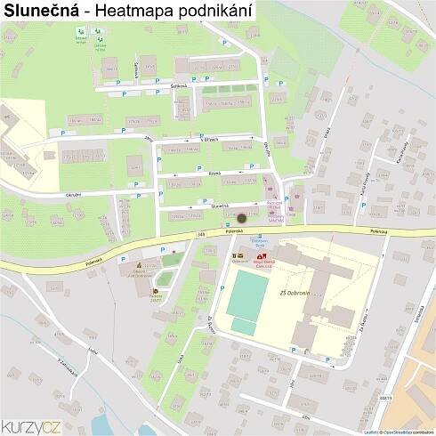 Slunečná - mapy | Kurzy.cz