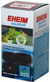 Eheim aktivní uhlí pro Aquaball/Biopower 4ks