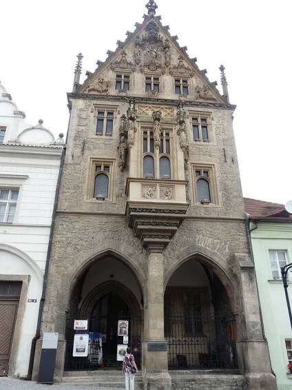 Výlet do Kutné Hory 2013 - Modré dveře