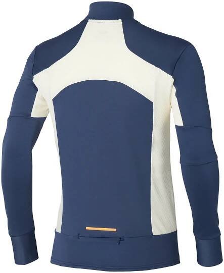 Pánská běžecká mikina Mizuno Warmalite Half Zip estate blue 2